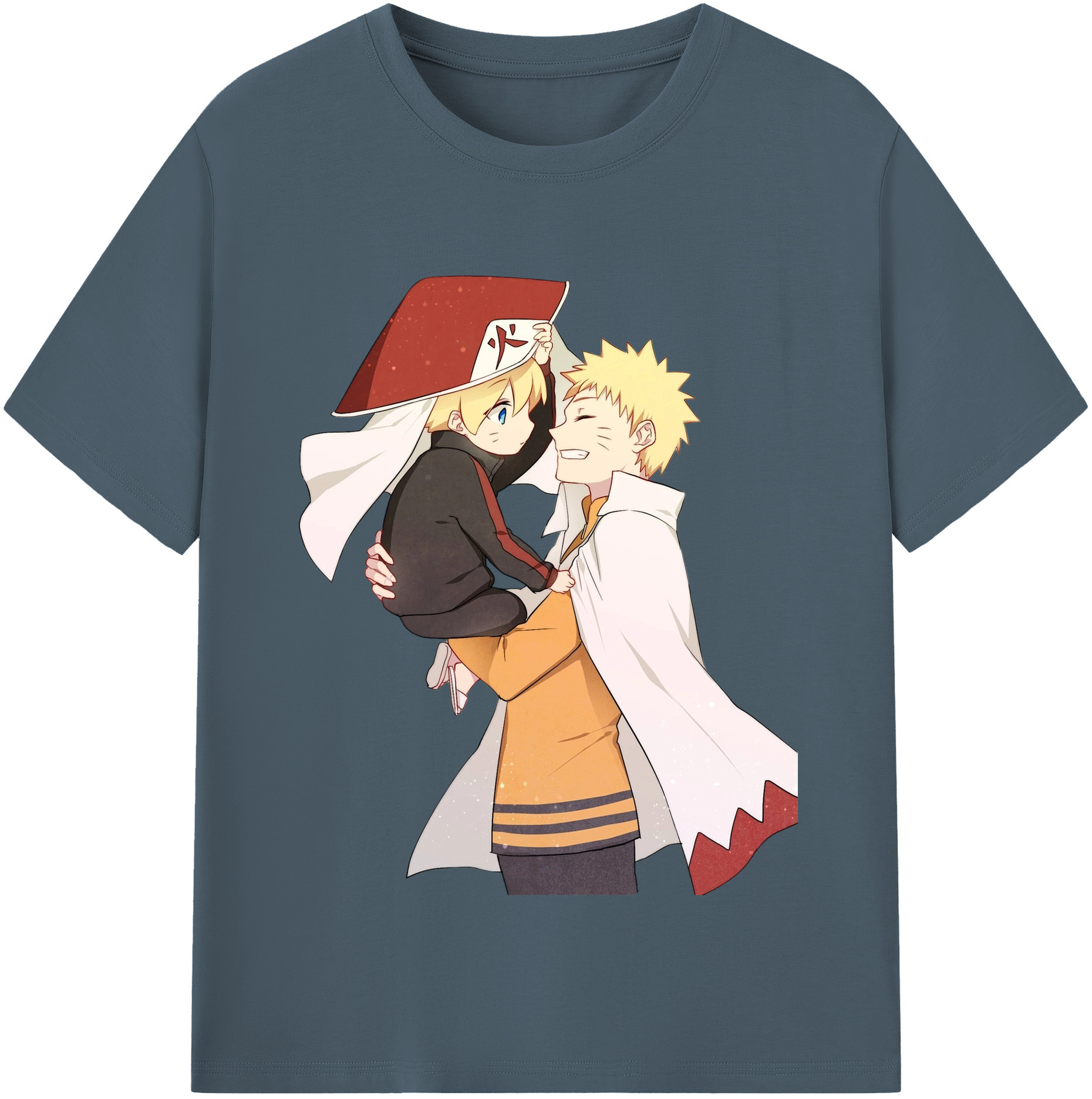 （画像用） NARUTO -ナルト- うずまき ナルト Uzumaki Naruto 綿100％半袖Tシャツ（フロントプリント）